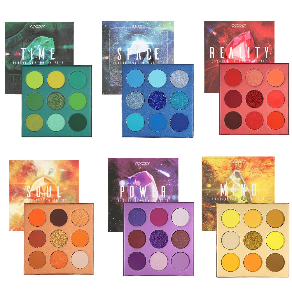 Eyeshadow Palette 54Colors Gemstone Eye Shadow Palette Highly Pigmented Mattes Glitter Shimmers Smokey Cream Powder Blendable Long Lasting Waterproof Colorful Professional Makeup Palette