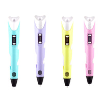 The Factory Directly Supplies The Second Generation 3D Printing Pen 3D Pen Children'S Three-Dimensional Painting Pen Children'S Gift Usb