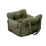 Travel Booster Car Seat – Cozy, Secure, and Stylish for Every Pet Adventure!