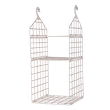 Foldable Hanging Closet Organisers Pajamas Coats Sweaters Sturdy Durable Towels Layered Storage Basket , 2/3/4/5 Tier