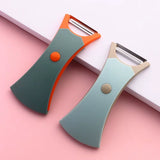 2 In1 Stainless Steel Multi-Function Potato Peeler Fruit Vegetable Chopper Mini Spud Slicer Grater Shredder Dual-Purpose Peeler