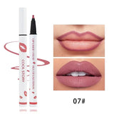Liquid Lipliner Pencil Matte Soft Lip Liner Stick Long Lasting Lips Cosmetic Tools Quick Drying Smudge Proof Natural Lipstick