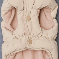 Snugglefit Winter Pet Jacket – Soft, Stylish Warmth for Small to Medium Dogs & Cats
