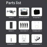 Factory Price P10 Drone 8k Dual Camera Obstacle Avoidance Wifi FPV Camera Aerial Photography Drone P10 PRO MAX