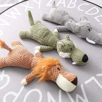 Squeaky Animal Plush Toys – Fun, Teething & Tooth-Cleaning in One